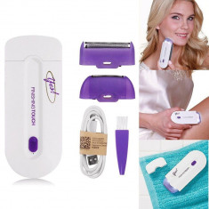 Epilator cu MicroOscilatie,Finishing Touch,Tehnologie Sensa Light,Lumina Pulsata foto