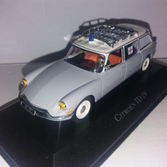 Macheta Citroen ID 19 - Ambulanta - Atlas scara 1:43