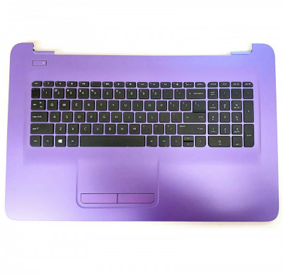 Carcasa superioara cu tastatura palmrest Laptop, HP, Pavilion 17-X, 17-Y, 17-AY, TPN-W121, 17-BA, 270 G5, 46008C1N0002, layout US foto
