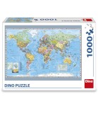 Puzzle Harta Lumii 1000 Piese