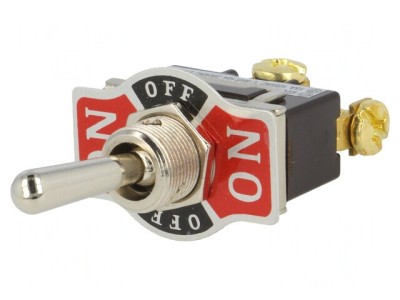 Comutator Basculant 3 Pozitii ON-OFF-ON 10A 250VAC foto