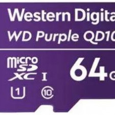 Card de memorie Western Digital SC QD101, MicroSDXC, 64GB, Clasa 10, UHS-I U1