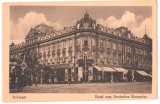 SV * Bucuresti BERARIA VARFUL CU DOR * HOTEL La PRINTUL MOSTENITOR GERMAN * WWII, Necirculata, Circulata, Printata, Fotografie