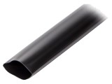 Manşon termocontractabil cu adeziv 76mm L: 1m neagră