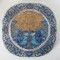 Farfurie de cristal Rosenthal Bjorn Wiinblad 1979, scena de Craciun, vintage
