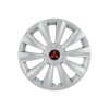 Set 4 capace roti 15 inchi (R15) Delta Gri, Compatibile Cu Mitsubishi, Autohelix MSA