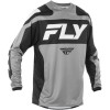 Tricou cross/atv Fly Racing F16 gri/negru marime L