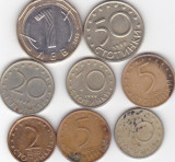 BULGARIA lot 8 monede!!!