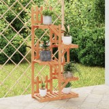 VidaXL Suport pentru flori, 60x25x130 cm, lemn masiv de brad