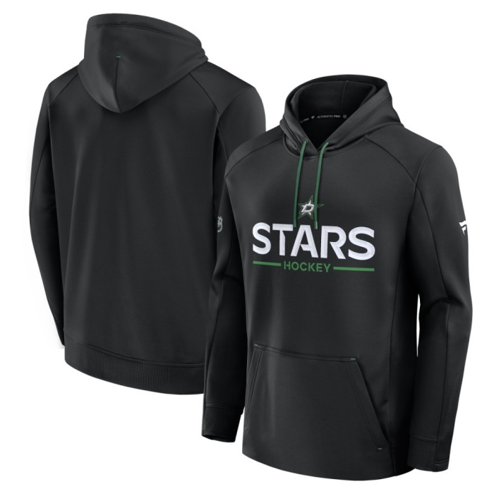 Dallas Stars hanorac de bărbați cu glugă Authentic Pro Rink Poly Fleece POH - L