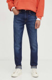 Levi&#039;s 512 SLIM TAPER culoarea albastru marin