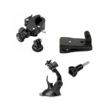 Set 5 Accesorii pt Camere video sport GoPro prindere Rucsac,Ghidon , Ventuza