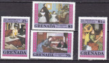 Grenada 1984 pictura Degas MI 1317-1320 MNH, Nestampilat