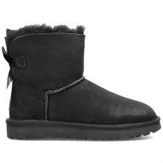 Cizme Femei UGG Mini Bailey Bow 1016501WBLACK foto