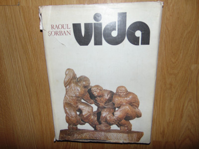 Album Arta Raoul Sorban -Vida -Ed.Meridiane anul 1981-Format mare 33/24cm foto