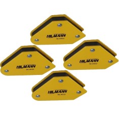 Set de 4 mini suporti magnetici pentru sudura, HILMANN