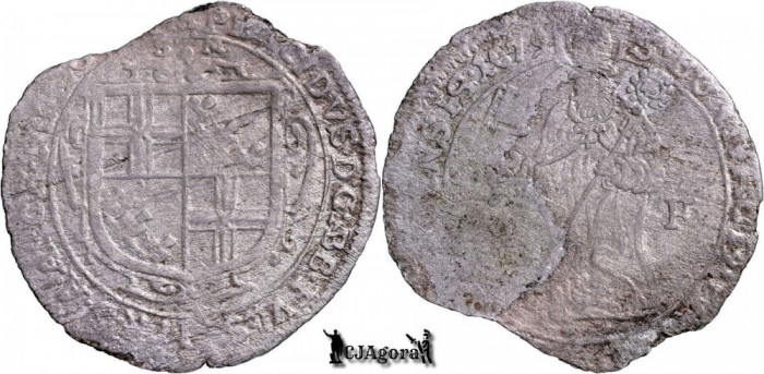 1679, 1 Groschen - Placidus de Droste - Abația Princiară- Sf&acirc;ntul Imperiu Roman