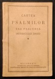 ✝ rara 1937 CARTEA PSALMILOR sau PSALTIREA IMPARATULUI DAVID Editie SBB veche, interbelica. Societatea Biblica (biblia biblie)