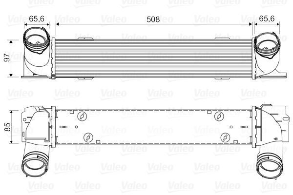 Valeo Intercooler, compresor