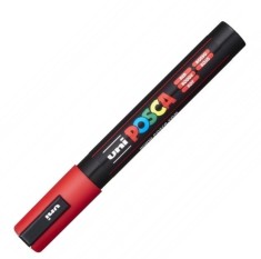 Marker UNI PC-5M Posca 1,8-2,5 mm rosu foto