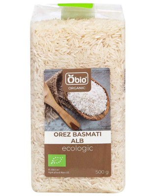 Orez Basmati Alb Eco 500 grame Obio foto