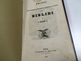 ION HELIADE RADULESCU, BIBLICELE. PARIS 1858- RECONDITIONATA SI RECOPERTATA PIELE