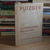 F.W. PUTZGER : ATLAS ISTORIC MONDIAL , EDITIE ANIVERSARA , BERLIN , 1963 *