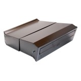 Cutie postala, adancime reglabila, maro, format C4, 30x24/40.5x11 cm, Damech GartenVIP DiyLine