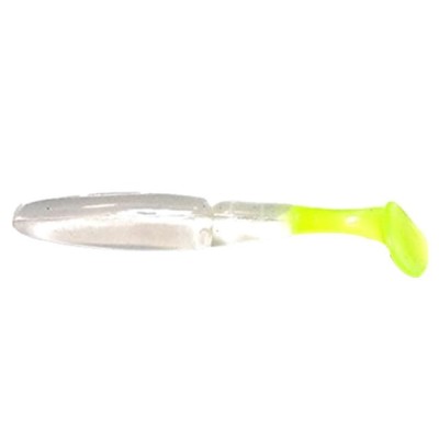 Shad Gambler TZ Glow Chartreuse 7.6cm, 12buc/plic foto