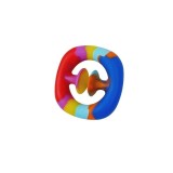 Jucărie interactivă senzoriala eMazing cu ventuza de decompresie si antrenare antebrat, tip antistres, potrivită pentru copii de 3 Ani, model Multicol