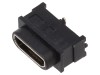 Conector USB B micro soclu, vertical, SMT, IP67