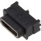 Conector USB B micro soclu, vertical, SMT, IP67