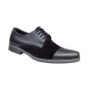 Oferta marimea 41 Pantofi barbati casual din piele naturala, culoare neagra L858NN