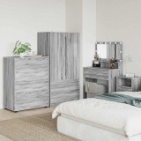 vidaXL Dulapuri de depozitare Gri Sonoma 80 x 48 x 105 cm 3406231