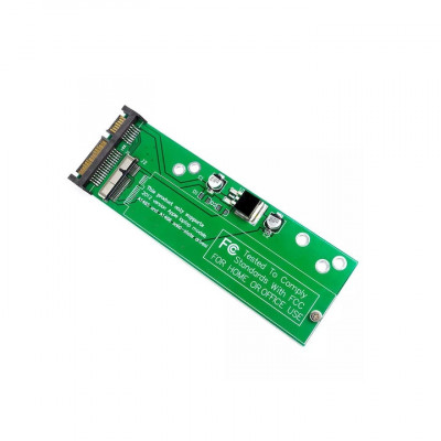 Adaptor SSD 7 + 17 pini la sata 3 pentru Air, Retina 2012, a1465, A1466, A1425, A1398 foto