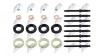 Set garnituri injectoare cu suruburi de prindere1.6 Tdci/Hdi
