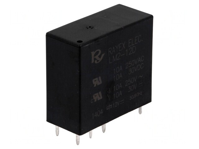 Releu Electromagnetic DPDT 12VDC 5A