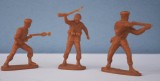 Lot de 3 figurine romanesti, soldati ww2 + una cu defect RSR - Busteni