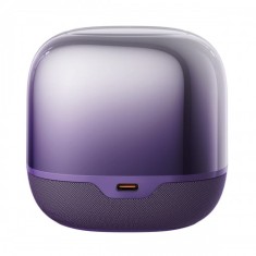 BOXA Baseus AeQur V2, wireless, 14 ore durata baterie, suporta pairing stereo cu alta boxa Baseus AeQur, mov, &amp;quot;A20056200521-00&amp;quot; (timbru verde 2.00 lei foto