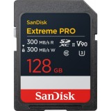Cumpara ieftin Card Memorie SDXC SanDisk Extreme Pro, 128Gb, Clasa 10 / UHS-2 U3 SDSDXDM-128G-GN4IN