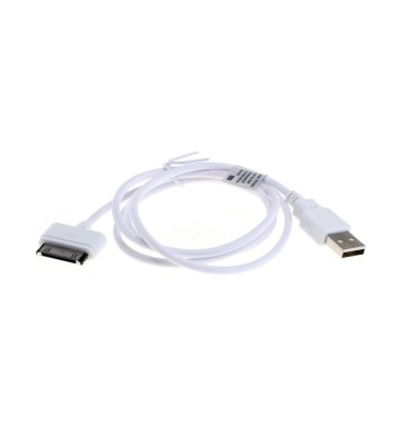 Cablu de date USB OTB compatibil cu Apple iPhone 3G/3GS/4/4S/iPod alb foto
