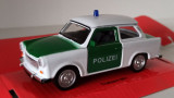 Macheta Trabant 601 Politia Germana - Welly 1/36, 1:32