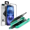 Folie Sticla ESR Armorite Black pentru iPhone 16, Protectie Ecran Premium