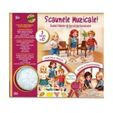 Joc de societate 3 &icirc;n 1 cu buzzer muzical, covoraș și scaune, CMCLASS