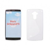 Husa Silicon S-Line Transparenta LG G4 Stylus, Protectie Premium