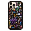 Husa compatibila cu Apple iPhone 15 Plus model Minecraft Guide, Silicon, TPU, Viceversa, Transparent, Carcasa