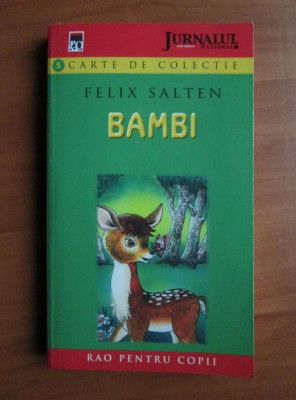 Felix Salten - Bambi foto