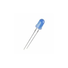 Dioda LED 5mm albastru 3.2VDC 20mA