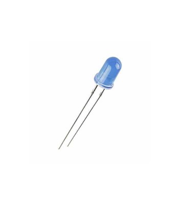 Dioda LED 5mm albastru 3.2VDC 20mA foto