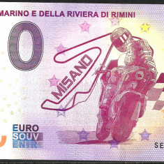 !!! RARR : 0 EURO SOUVENIR - ITALIA , MISANO , GP SAN MARINO - 2021.7 - UNC